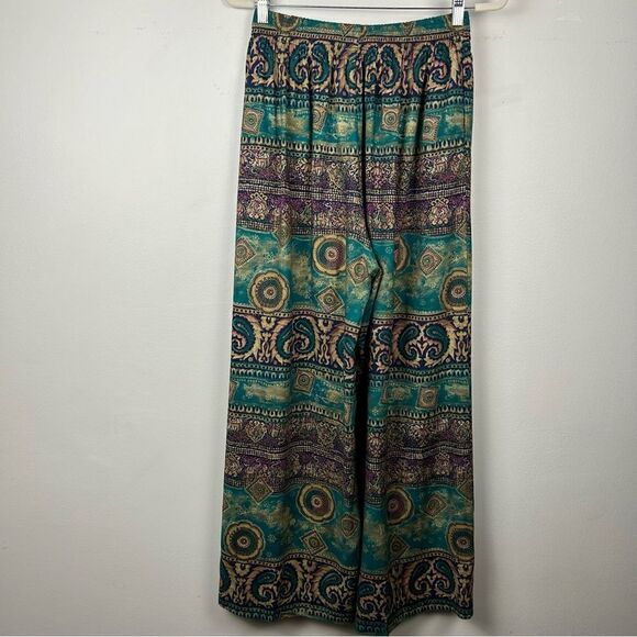 Vintage SUTTLE & SEAWINDS wide leg pull on pants - Picture 6 of 11
